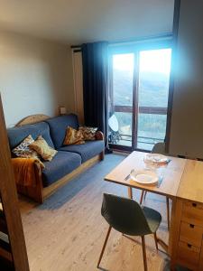 Χώρος καθιστικού στο Studio 5pers - Balcon - Ski aux pieds - Piscine