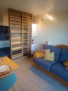 Χώρος καθιστικού στο Studio 5pers - Balcon - Ski aux pieds - Piscine +11 φωτογραφίες