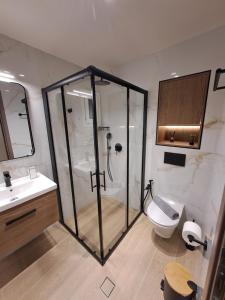 Ένα μπάνιο στο Serenity Luxury Apartment 2 +13 φωτογραφίες