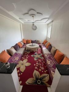 Khu vực ghế ngồi tại Cozy Appartement with nice view