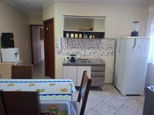 Nhà bếp/bếp nhỏ tại Casa Feliz