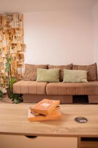 Posezení v ubytování Árnyaskert Vendégház