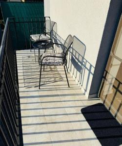 Balkón nebo terasa v ubytování Gabone residence