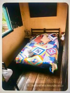 Postel nebo postele na pokoji v ubytování Pouso Sagarana