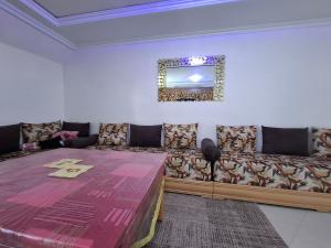 Posezení v ubytování Tranquil Oasis in the Heart of Ifrane