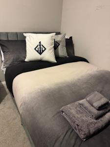 Ένα ή περισσότερα κρεβάτια σε δωμάτιο στο Beautiful Quay House