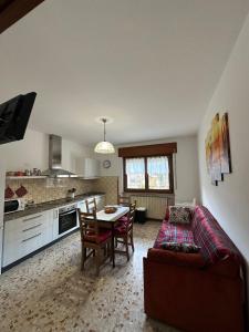 Nhà bếp/bếp nhỏ tại Appartamento San Lucano