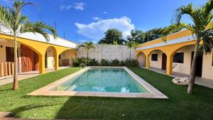 Πισίνα στο ή κοντά στο hotel villa chucum