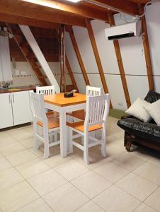 Køkken eller tekøkken på Cuatro Picos Cabañas