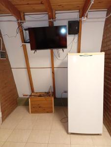 Køkken eller tekøkken på Cuatro Picos Cabañas + 1 billede