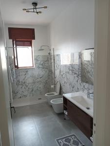 Koupelna v ubytování Dimora De' Luna