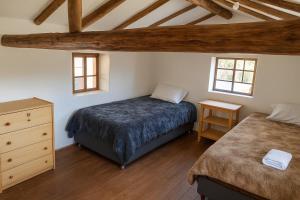 Postel nebo postele na pokoji v ubytování Refugio tierra viva