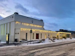 Ice Apartments Luxury Ocean View v zimě