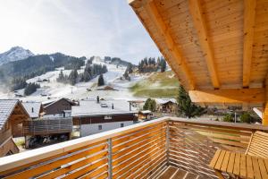 Nespecifikovaný výhled na hory nebo výhled na hory při pohledu z apartmánu