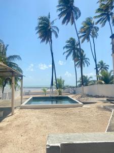 Πισίνα στο ή κοντά στο beira mar 7suites 30pessoas