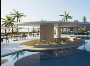 Swimmingpoolen hos eller tæt på Resort Praia Muro Alto