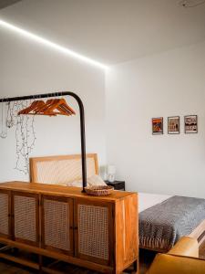 Postel nebo postele na pokoji v ubytování Casita Playa dream stay near Eagle Beach