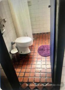 Koupelna v ubytování Pouso Sagarana