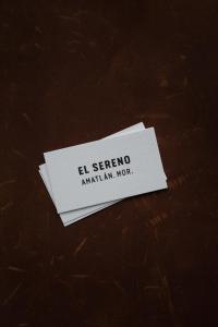 Certifikát, hodnocení, plakát nebo jiný dokument vystavený v ubytování El Sereno Amatlán, Tepoztlán