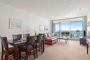 Χώρος καθιστικού στο The Penthouse with Views