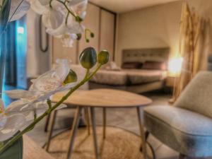 Postel nebo postele na pokoji v ubytování Stay In Tahiti