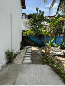 Bazén v ubytování Suíte confortável localização privilegiada nebo v jeho okolí