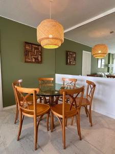 Χώρος καθιστικού στο Apto Punta del Este stop 4 playa brava