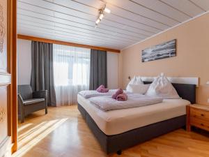 Ένα ή περισσότερα κρεβάτια σε δωμάτιο στο Sonnenschein I