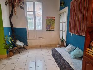 Χώρος καθιστικού στο La Madriguera