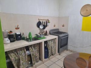 Η κουζίνα ή μικρή κουζίνα στο La Madriguera +15 φωτογραφίες