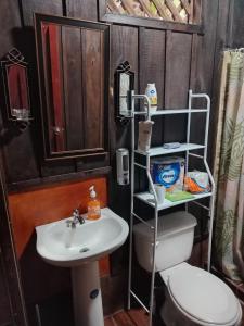 Ένα μπάνιο στο Hermosa Cabaña en Chachagua