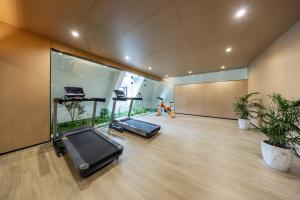 Γυμναστήριο ή/και όργανα γυμναστικής στο Jinyi Hotel Zhangjiakou Municipal Government High-speed Railway Station Branch