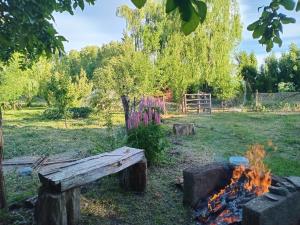 Zahrada ubytování Cabaña los sauces