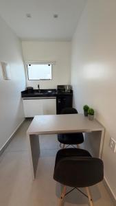 Kuchyň nebo kuchyňský kout v ubytování Villa Eco Barra- Apartamento 106