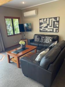 Μια τηλεόραση ή/και κέντρο ψυχαγωγίας στο Pukawa Villas Formerly Oreti Village Resort +8 φωτογραφίες