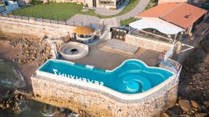 Πισίνα στο ή κοντά στο Nordsee Manor by Arcadia Collection - Laoshan, Qingdao