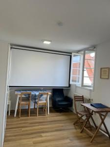 Posezení v ubytování Apartment in Nonnenhaus