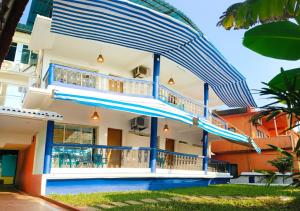 Budova, kde se aparthotel nachází