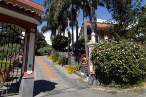 Vonkajšia záhrada v ubytovaní Villa esclusiva con piscina privata e vista Etna