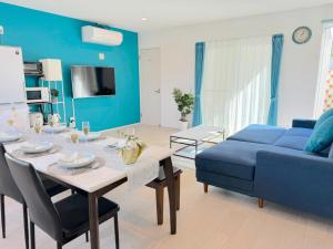 Χώρος καθιστικού στο Grandioso Onna 7-D - Vacation STAY 10596v