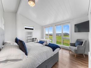 Ένα ή περισσότερα κρεβάτια σε δωμάτιο στο 1 Bed in Langbank 95385