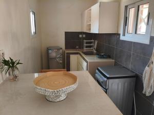 Η κουζίνα ή μικρή κουζίνα στο Résidence Milano