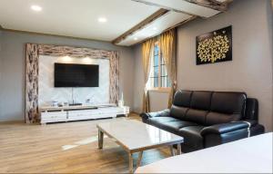 TV/trung tâm giải trí tại 뉴오션리조트