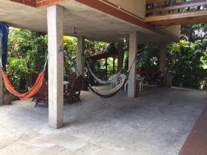 Vrt pred nastanitvijo A Welcome Break Hostal
