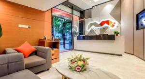 Posezení v ubytování Borrman Hotel Guangzhou Railway Station Yuexiu Park Memorial Hall