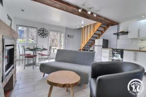 Η κουζίνα ή μικρή κουζίνα στο La cerisais