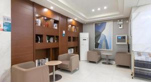 Χώρος καθιστικού στο City Comfort Inn Wuhan Jiefang Avenue Xinrong Light Rail Station