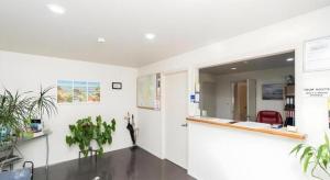 Ο χώρος του λόμπι ή της ρεσεψιόν στο Hawera Central Motor Lodge