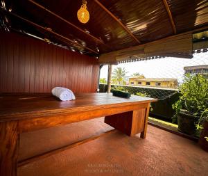 Un balcón o terraza en Krautergarten Resort & Wellness 10 fotos más