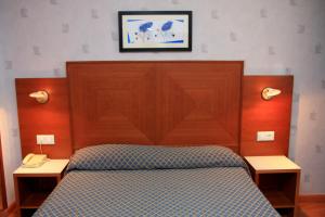 Krevet ili kreveti u jedinici u okviru objekta Hotel Xauen